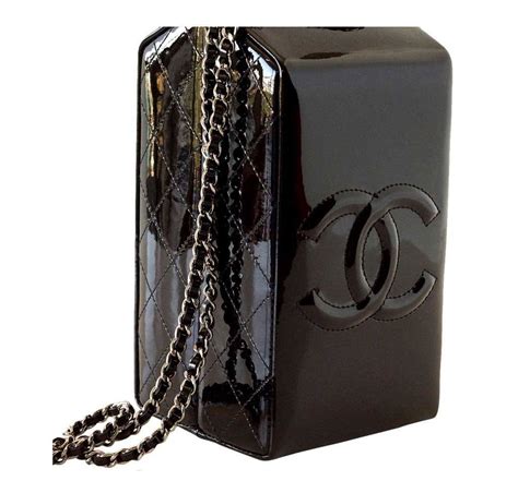 Chanel Milk Carton Limited Edition Bag Black 